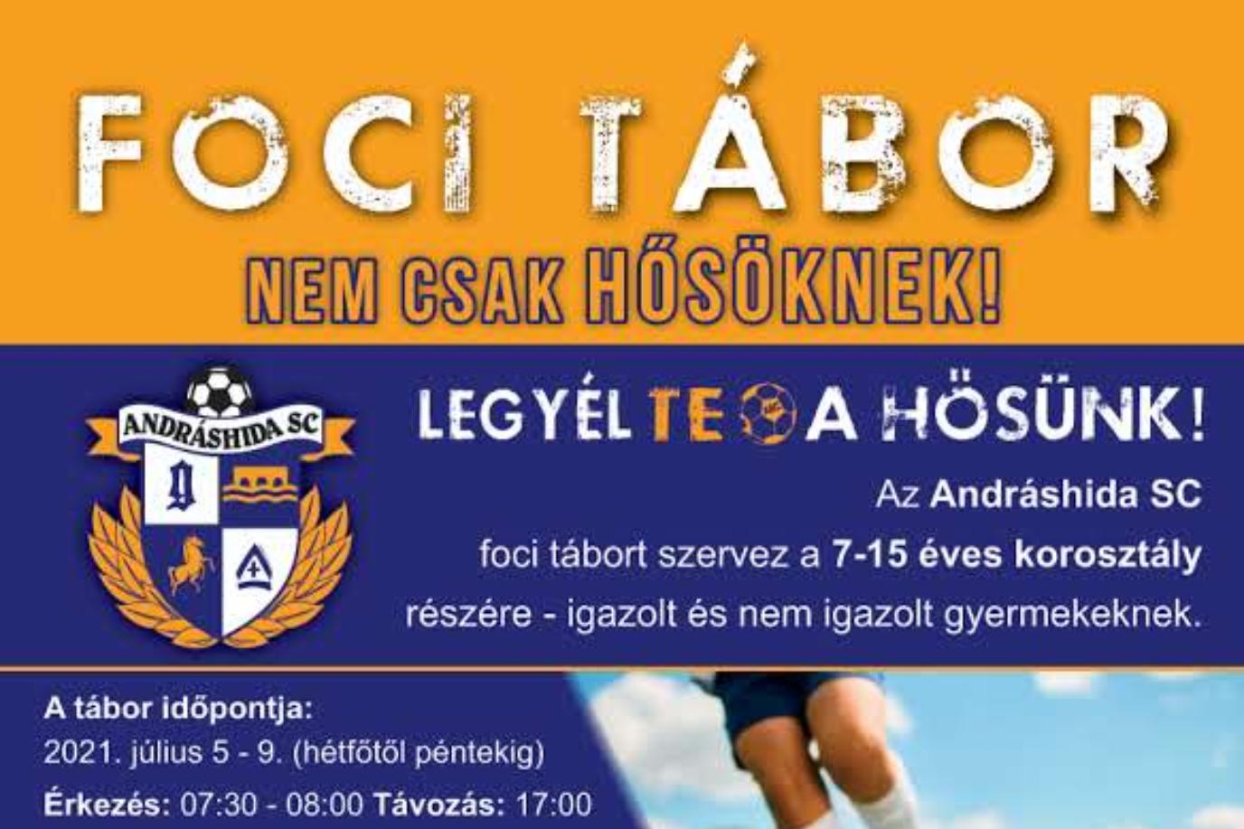 Foci tábor, nem csak hősöknek Foci tábor, nem csak hősöknek