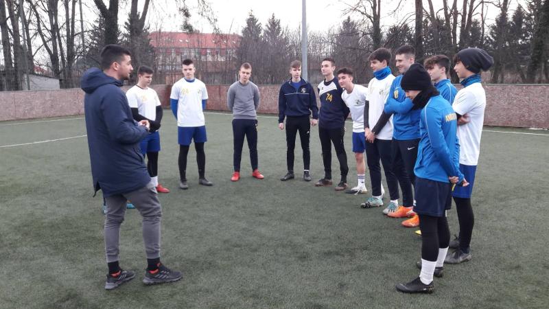 A sznetben sem lltak le az U17-es csapat tagjai