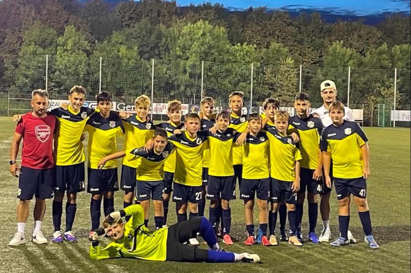 Gy�zelem - U14 Region�lis Bajnoks�g
