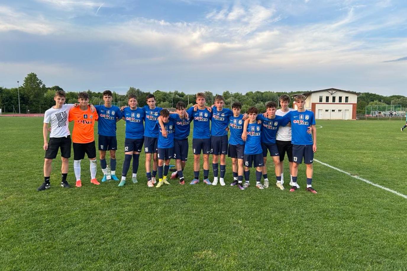 Ezstrmes az U16 a Vrmegyei Bajnoksgban 