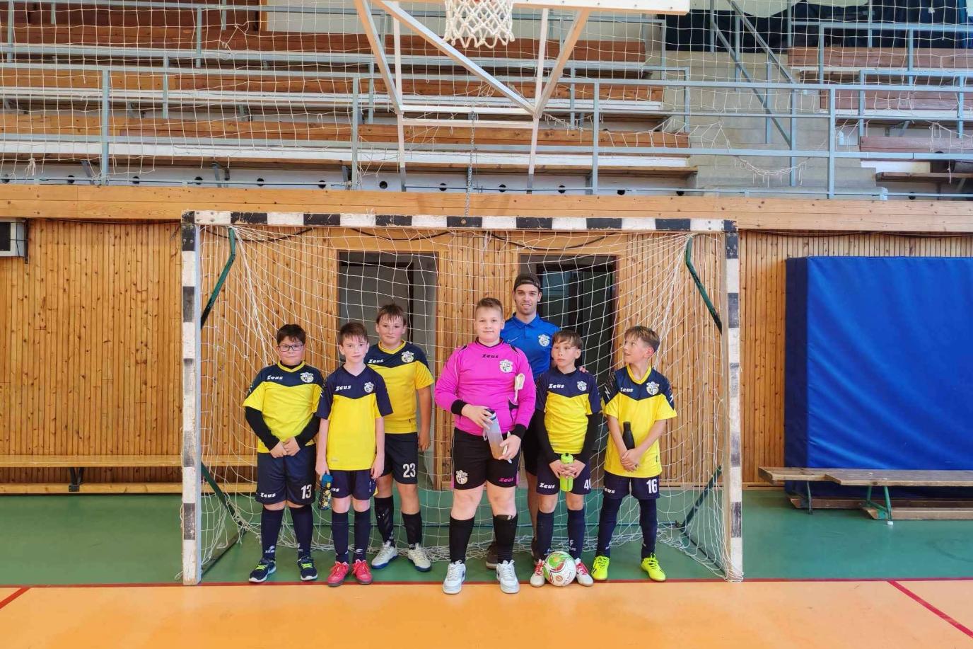 jabb kt gyzelem a Vrmegyei U11 futsal bajnoksgban 