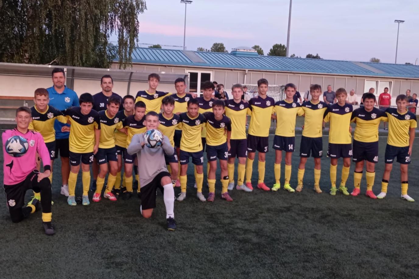 A msodik flidben fordtott az Ajka - Regionlis U15