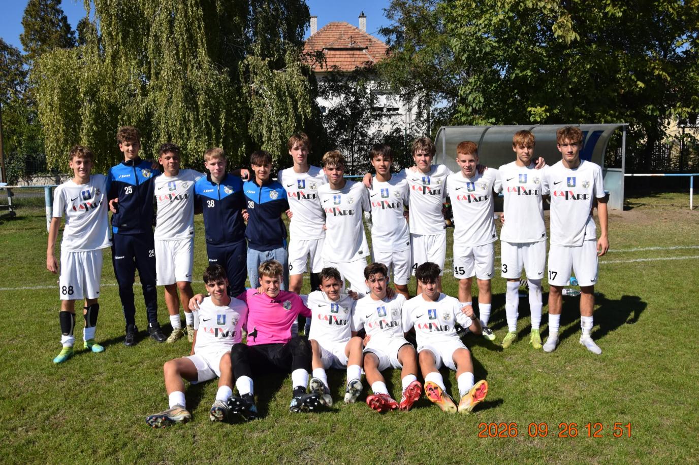 Idegenbeli gy�zelemmel tov�bbra is �len - U16 Region�lis Bajnoks�g