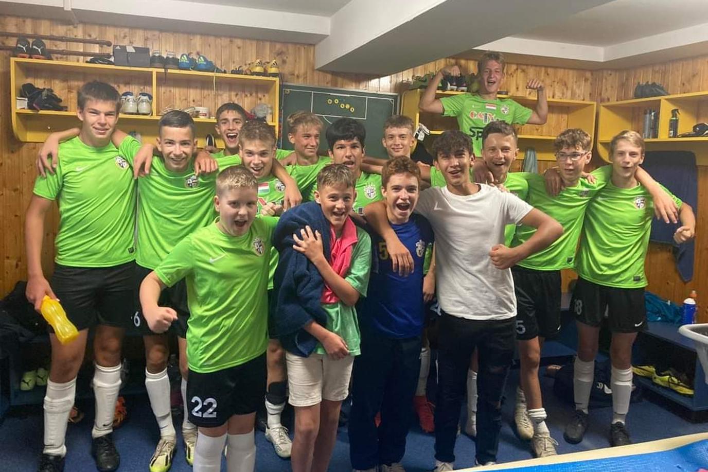 Gyzelemmel kezdte a bajnoksgot az U15 csapatunk