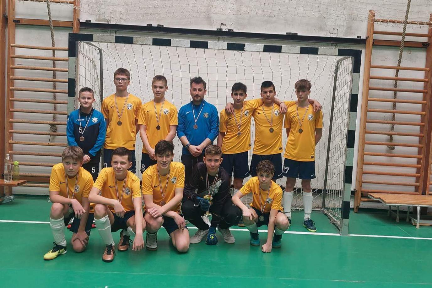 Harmadik helyezés az U15 Futsal A Felsőházban 