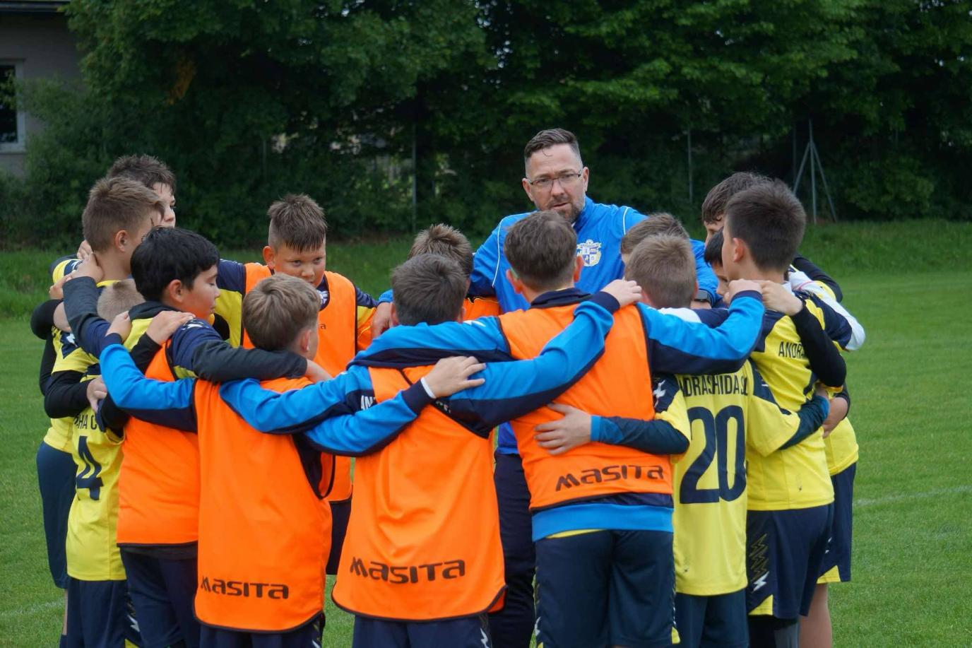 Gyzelem a Tesknd csapata ellen - U13 bajnoksg 