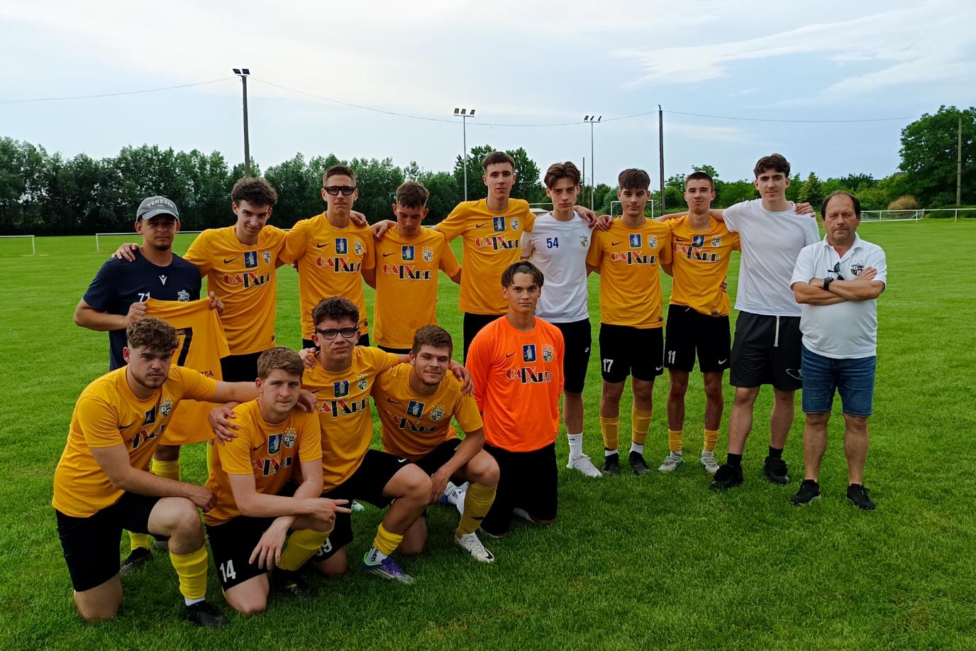 Gy�zelem Becsehelyen - U19 