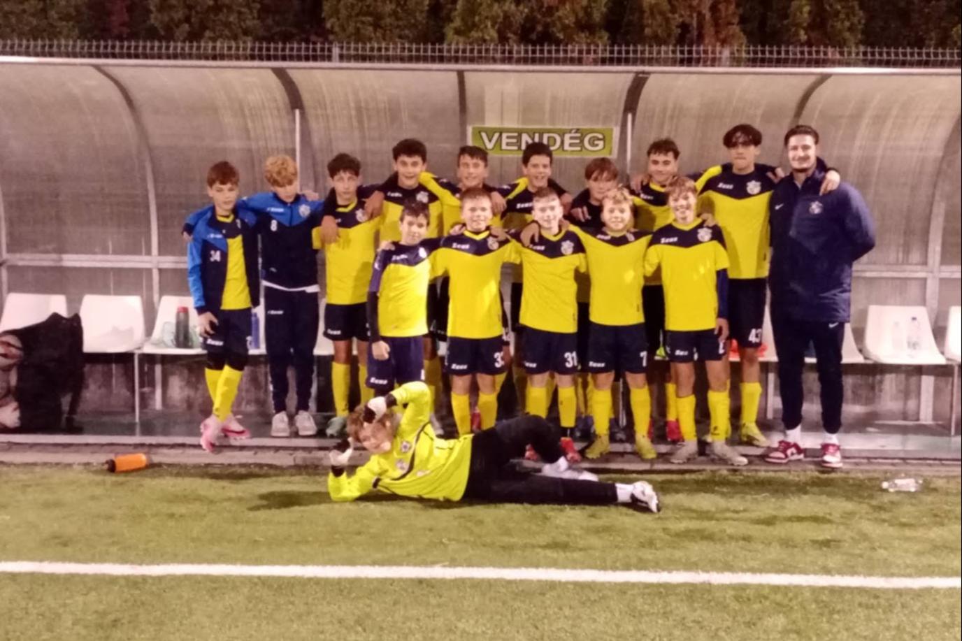 Egy d�ntetlen egy veres�g, de biztat� j�t�k - Region�lis U14 